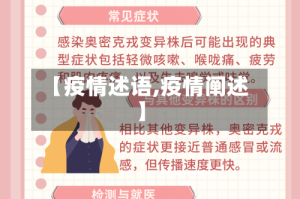 【疫情述语,疫情阐述】