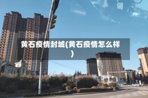 黄石疫情封城(黄石疫情怎么样)