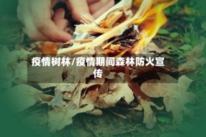 疫情树林/疫情期间森林防火宣传