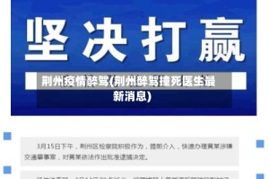 荆州疫情醉驾(荆州醉驾撞死医生最新消息)