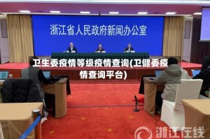 卫生委疫情等级疫情查询(卫健委疫情查询平台)