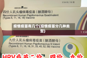 疫情疫苗有几个(疫情疫苗分几种类型)