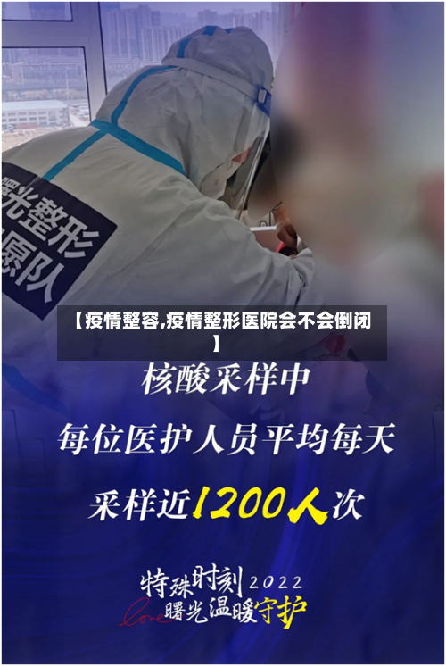 【疫情整容,疫情整形医院会不会倒闭】-第1张图片