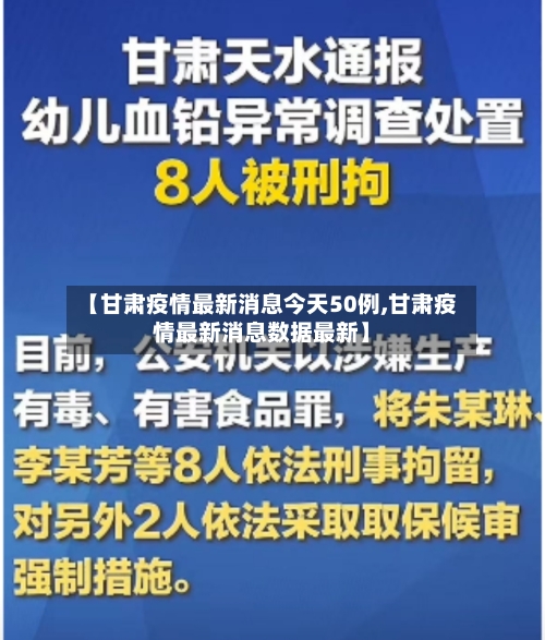 【甘肃疫情最新消息今天50例,甘肃疫情最新消息数据最新】-第2张图片