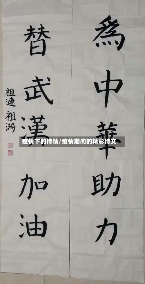 疫情下的诗情/疫情期间的精彩诗文-第1张图片