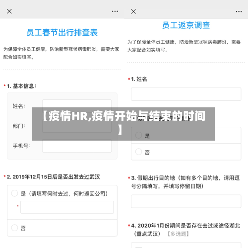 【疫情HR,疫情开始与结束的时间】-第1张图片