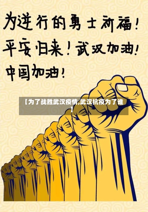 【为了战胜武汉疫情,武汉抗疫为了谁】-第2张图片