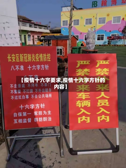 【疫情十六字要求,疫情十六字方针的内容】-第1张图片
